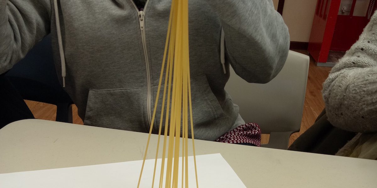 Spaghetti tower