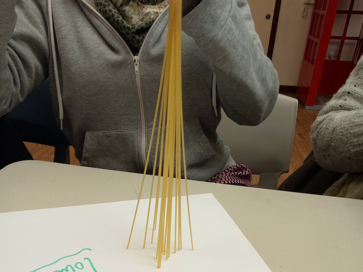 Spaghetti tower